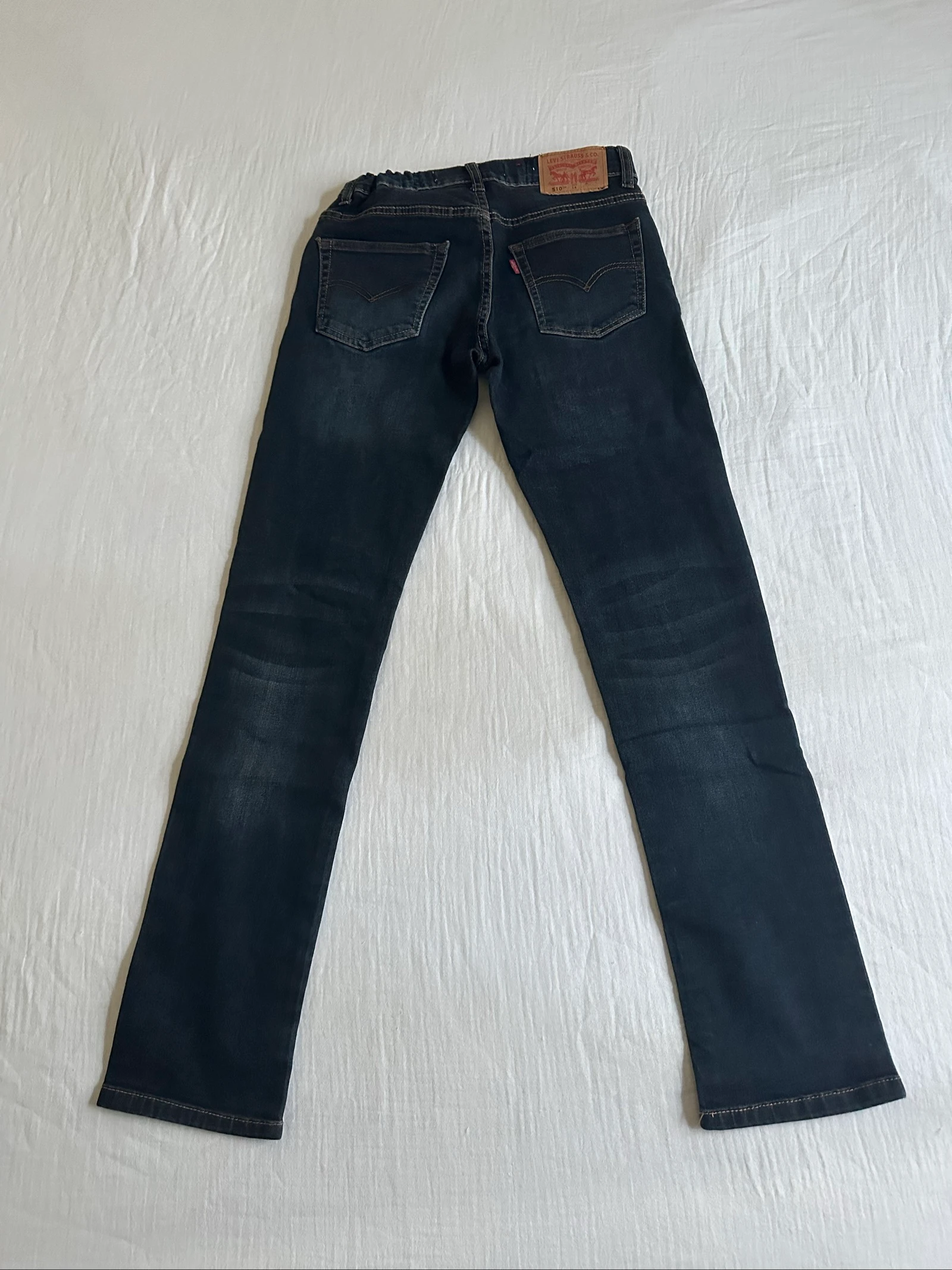 Jean bleu Levi’s 510 skinny 14 ans – photo 2